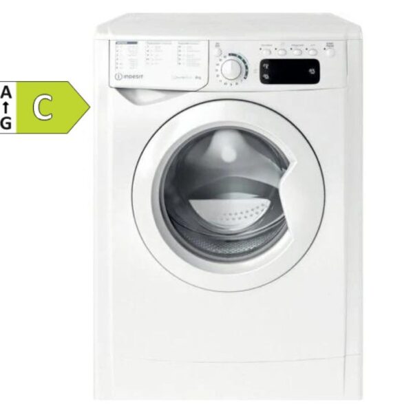 MÁQUINA LAVAR ROUPA 1200R. 8 Kg. EWE81284WSPTN INDESIT